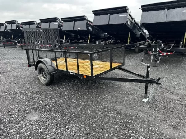 Carry On 5 x 10 Landscape Utility Trailer – Mesh Sides