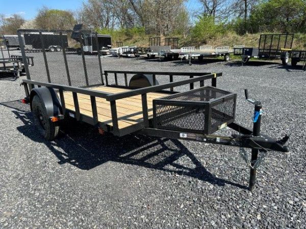 Carry On 5.5 x 10 Landscape Utility Trailer – Mesh Toolbox