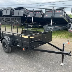 Carry On 5×8 Landscape Utility Trailer – Steel Sides