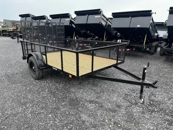 Carry On 6.4 x 10 Landscape Utility Trailer – 3K with 24″ High Mesh Sides