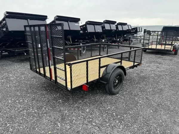 Carry On 6.4 x 10 Landscape Utility Trailer – 3K with 24″ High Mesh Sides - Image 5