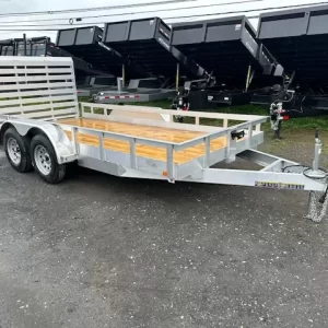 Carry On 6 x 14 Aluminum Landscape Utility Trailer – Rear Gate