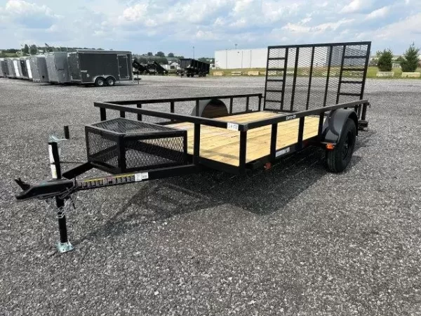 Carry On 6 x 12 Landscape Utility Trailer – Mesh Toolbox - Image 2