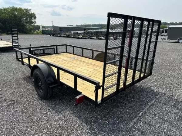 Carry On 6 x 12 Landscape Utility Trailer – Mesh Toolbox - Image 3