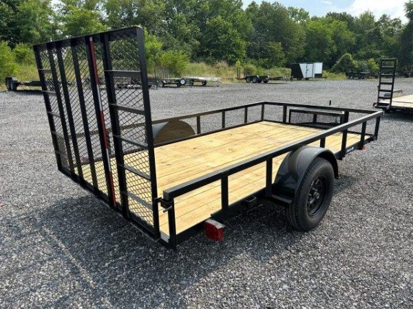 Carry On 6 x 12 Landscape Utility Trailer – Mesh Toolbox - Image 4