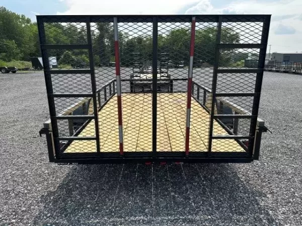 Carry On 6 x 12 Landscape Utility Trailer – Mesh Toolbox - Image 5
