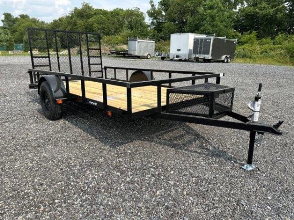 Carry On 6 x 12 Landscape Utility Trailer – Mesh Toolbox