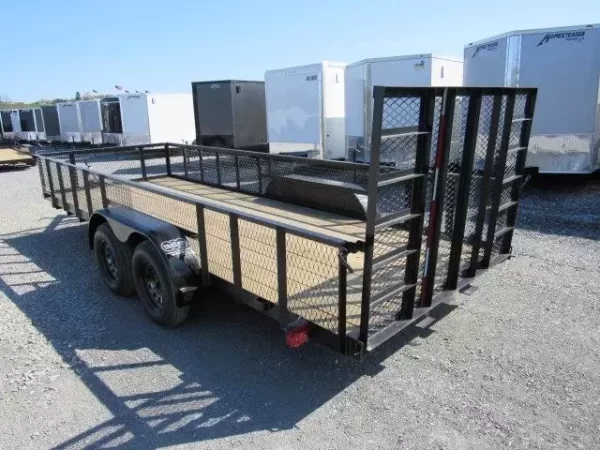 Carry On 6.4 x 18 Landscape Utility Trailer – 7K with 24″ High Sides - Image 2