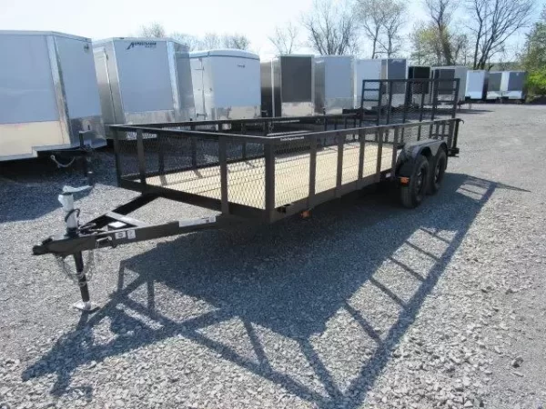 Carry On 6.4 x 18 Landscape Utility Trailer – 7K with 24″ High Sides - Image 3