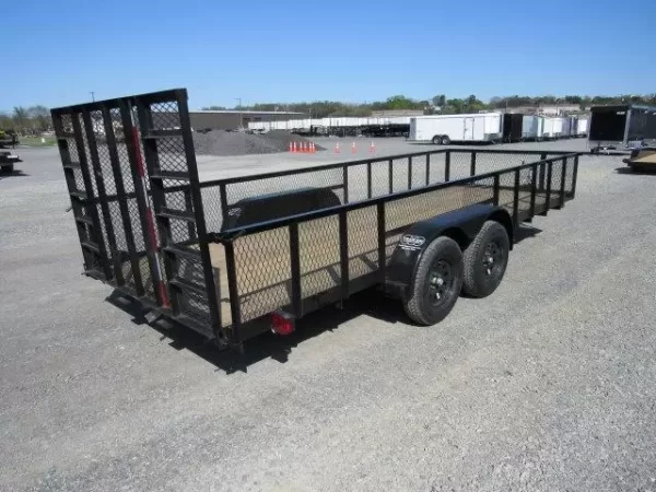 Carry On 6.4 x 18 Landscape Utility Trailer – 7K with 24″ High Sides - Image 6