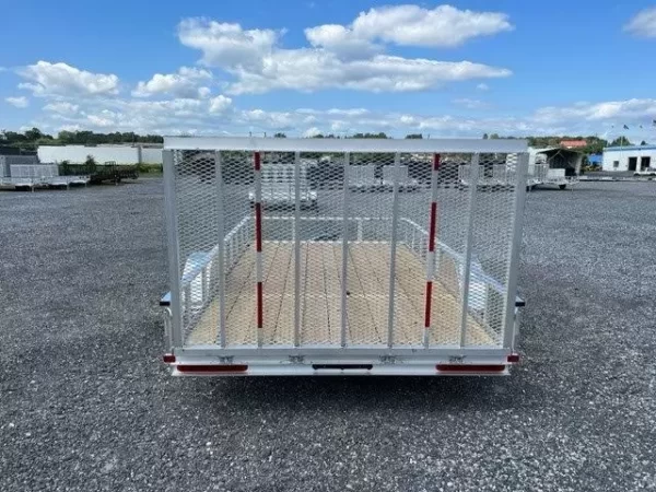 Carry-On 7 x 12 Aluminum Landscape Utility Trailer – Rear Gate - Image 5