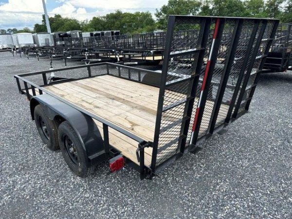 Carry On 7 x 12 Landscape Utility Trailer – Rear Ramp Gate - Image 2
