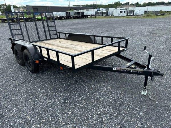 Carry On 7 x 12 Landscape Utility Trailer – Rear Ramp Gate - Image 4