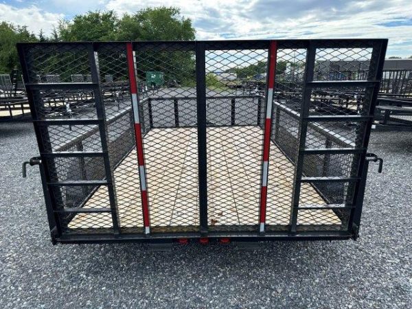 Carry On 7 x 12 Landscape Utility Trailer – Mesh Sides - Image 2