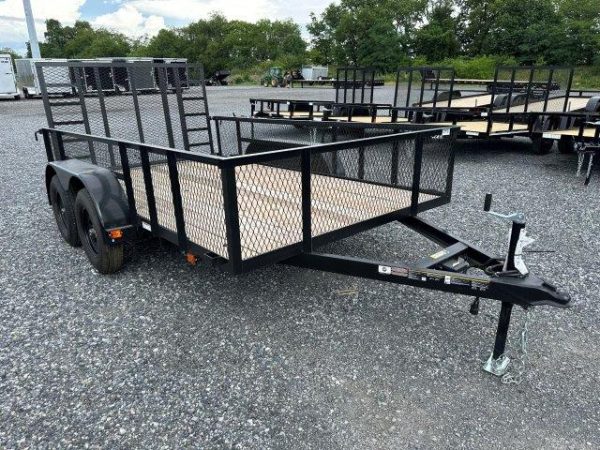 Carry On 7 x 12 Landscape Utility Trailer – Mesh Sides