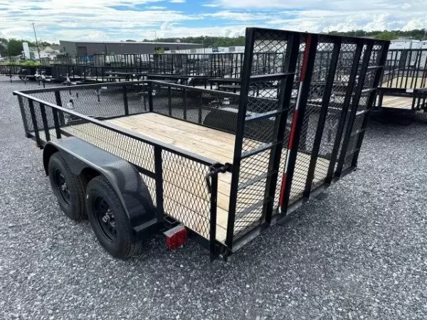Carry On 7 x 12 Landscape Utility Trailer – Mesh Sides - Image 5