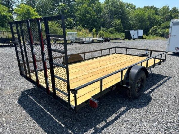 Carry On 7 x 14 Landscape Utility Trailer – Rear Gate - Image 2