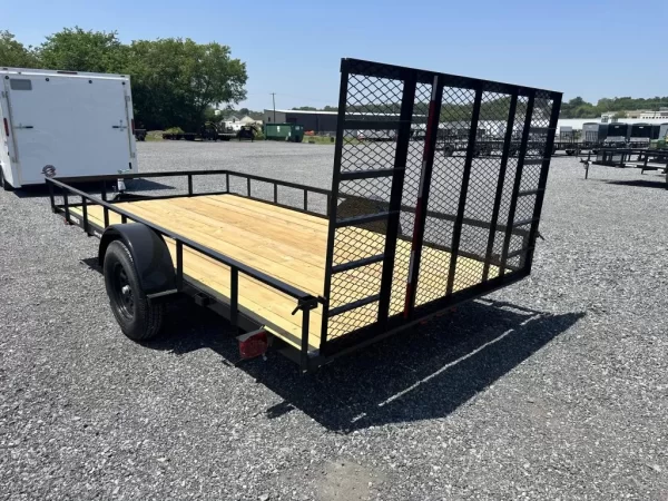 Carry On 7 x 14 Landscape Utility Trailer – Rear Gate - Image 5