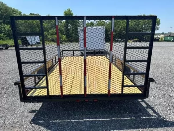 Carry On 7 x 14 Landscape Utility Trailer – Rear Gate - Image 6