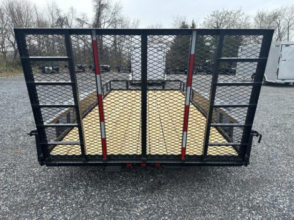 Carry On 7 x 14 Landscape Utility Trailer – Rear Ramp Gate - Image 4