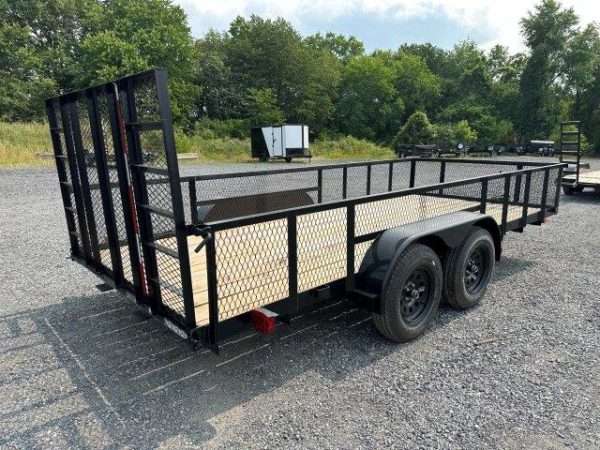 Carry On 7 x 16 Landscape Utility Trailer – Mesh Sides - Image 4