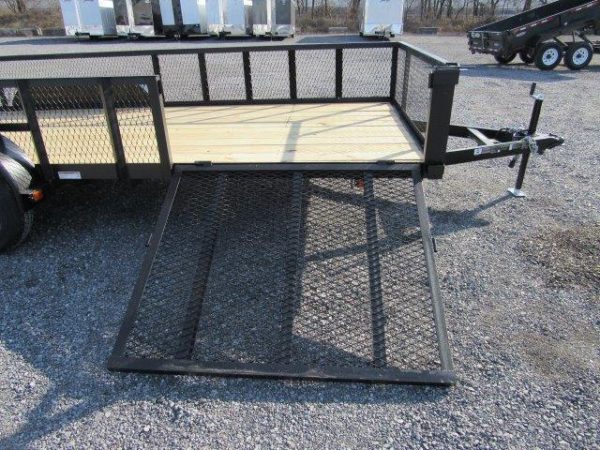 Carry On 7 x 18 Landscape Utility Trailer – Mesh Sides & ATV Gate - Image 7