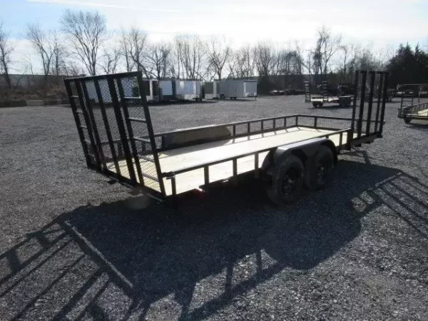 Carry On 7 x 18 Landscape Utility Trailer – Side ATV Ramp - Image 2