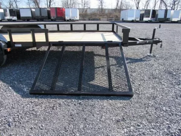 Carry On 7 x 18 Landscape Utility Trailer – Side ATV Ramp - Image 5