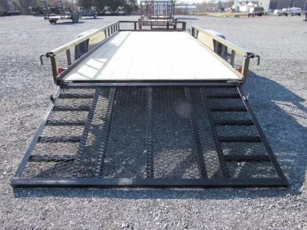 Carry On 7 x 18 Landscape Utility Trailer – Side ATV Ramp - Image 6