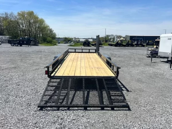 Carry-On 7 x 20 Landscape Utility Trailer – Side Ramp Gate - Image 7