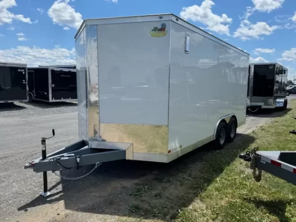 Covered Wagon 8.5 x 16 Enclosed Trailer – Landscape Package - Image 2