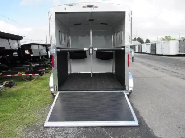 Homesteader Stallion 2 Horse Pull Trailer – Front Load Door - Image 3