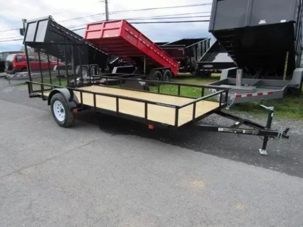 Carry On 6.4 x 14 Landscape Utility Trailer – 3K Low Sides