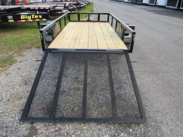 Premier 5 x 10 Landscape Utility Trailer – Rear Ramp Gate - Image 2
