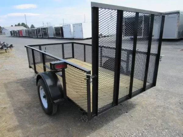 Premier 5 x 10 Landscape Utility Trailer – Mesh Sides - Image 7