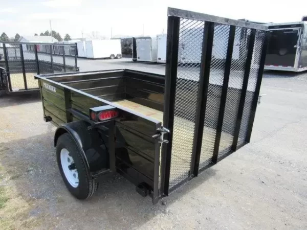 Premier 5 x 8 Landscape Utility Trailer – Steel Sides - Image 5