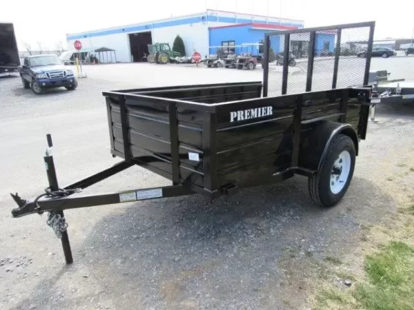 Premier 5 x 8 Landscape Utility Trailer – Steel Sides - Image 6