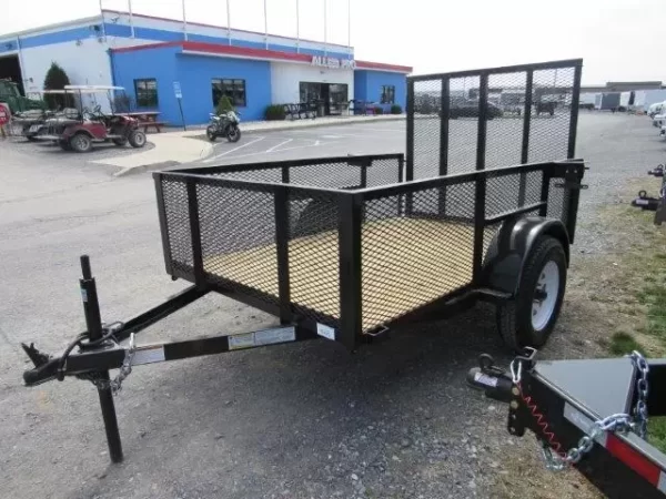 Premier 5 x 8 Landscape Utility Trailer – Mesh Sides - Image 6