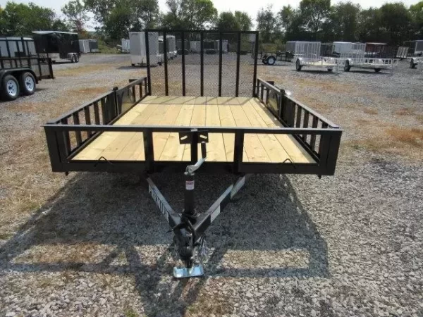 Premier 7 x 12 Landscape Utility Trailer – Removable Side ATV Ramps