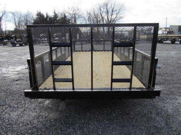 Premier 7 x 16 Landscape Utility Trailer – HD Ramp Gate - Image 2