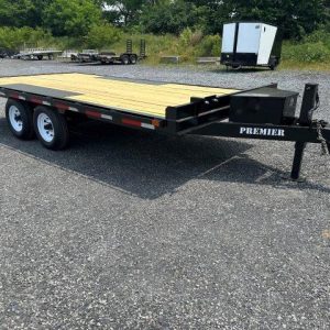 Premier 8.5 x 16 Deckover Equipment Trailer Slide Out Ramps