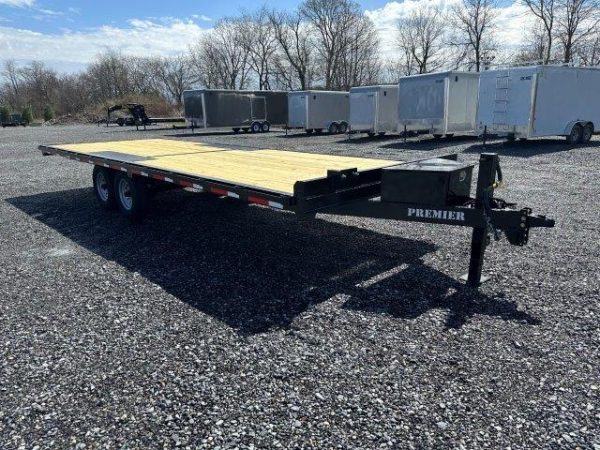 Premier 8.5 x 24 Deckover Equipment Trailer Slide Out Ramps