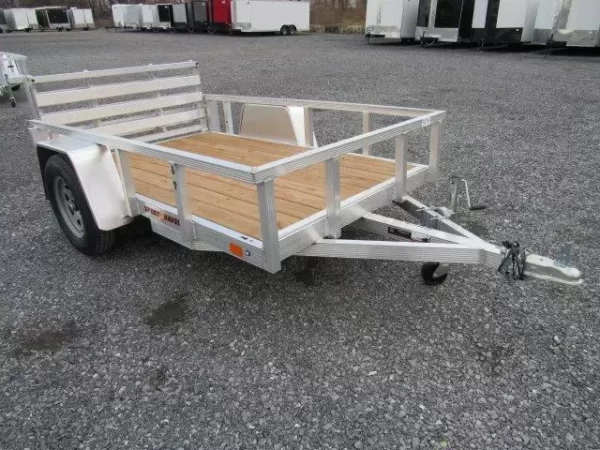 Sport Haven 5×8 Aluminum Utility Trailer – Bi-Fold Ramp Gate - Image 4