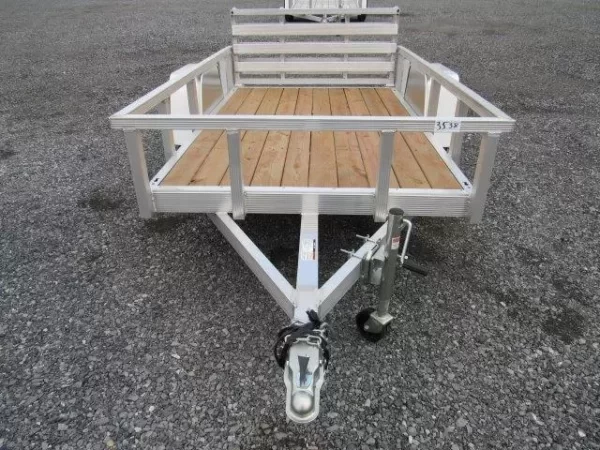 Sport Haven 5×8 Aluminum Utility Trailer – Bi-Fold Ramp Gate