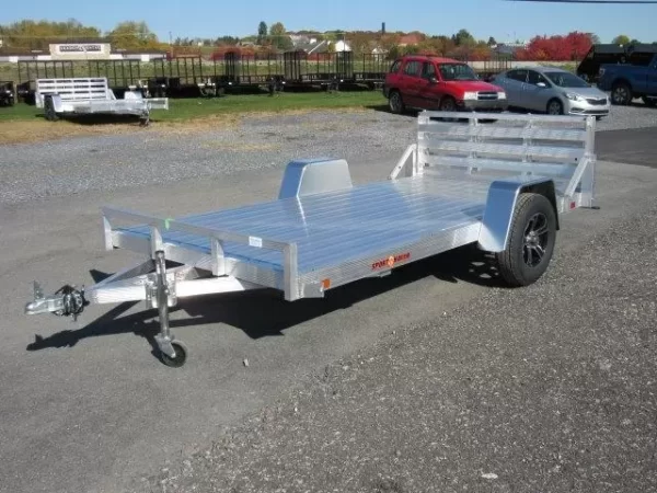 Sport Haven 6×12 Aluminum Utility Trailer – Deluxe Package