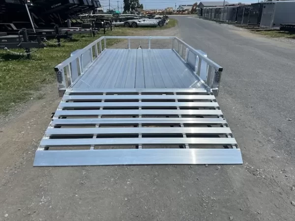 Sport Haven 7×12 Aluminum Landscape Utility Trailer – Deluxe - Image 2