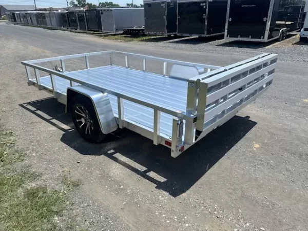Sport Haven 7×12 Aluminum Landscape Utility Trailer – Deluxe - Image 3
