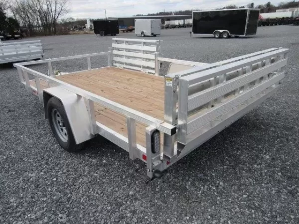 Sport Haven 7×12 Aluminum Utility Trailer – Side ATV Gate - Image 2