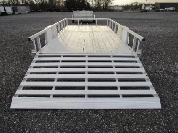 Sport Haven 7×14 Aluminum Landscape Utility Trailer – Deluxe - Image 2