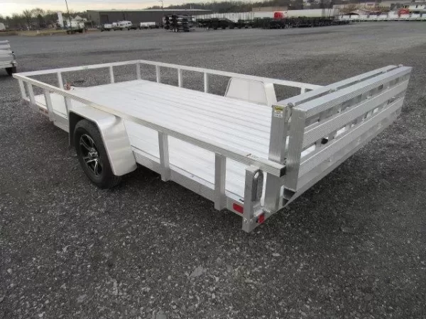 Sport Haven 7×14 Aluminum Landscape Utility Trailer – Deluxe - Image 6